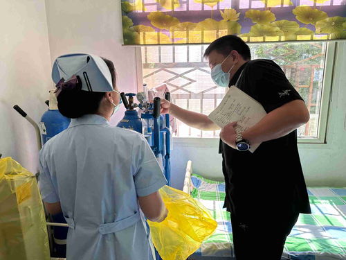 為社會福利院老人送健康 福利